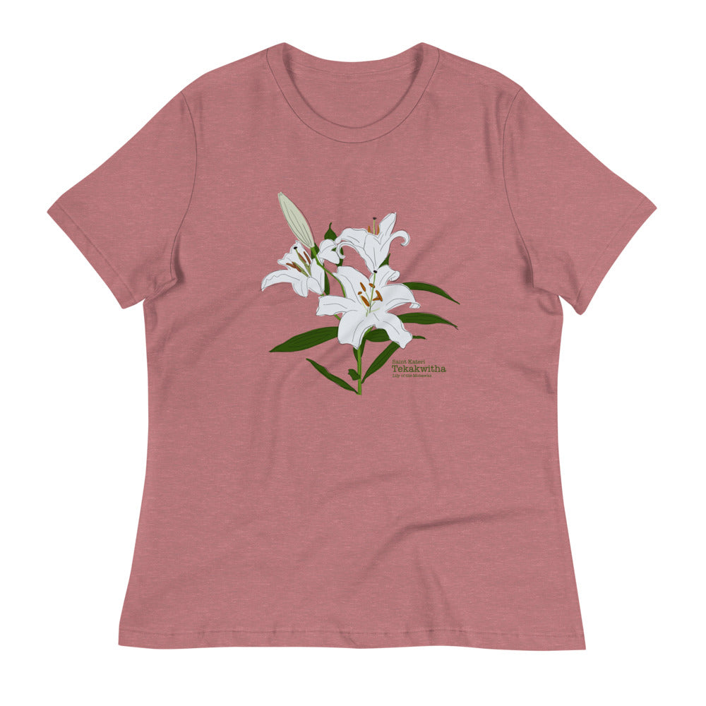 Lily of the Mohawks Ladies' Relaxed T-Shirt